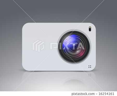 Digital camera vector illustrations. Digital camera vector illustrations. 16254161