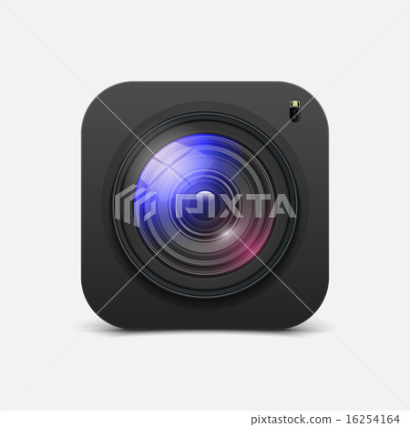 Digital camera vector illustrations. Digital camera vector illustrations. 16254164