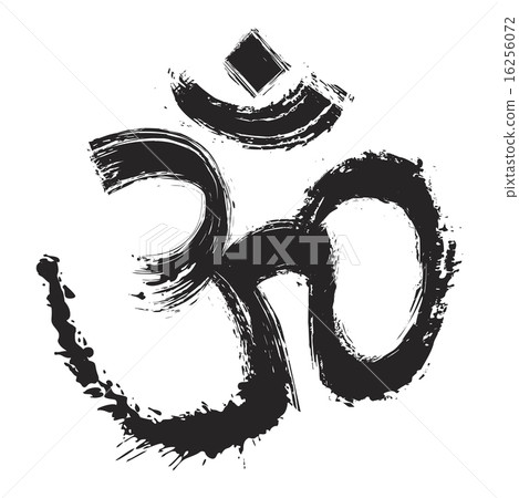 Artistic om symbol 16256072