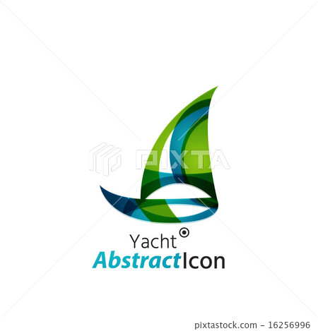 Abstract geometric business corporate emblem 16256996