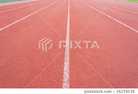 running track in stadium or sport area 16259530