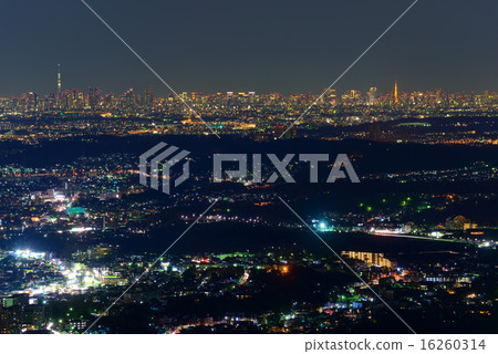 Night view of Tokyo 16260314