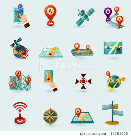 Navigation Icons Set 16261028
