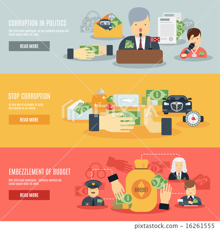 Corruption Banner Set 16261555