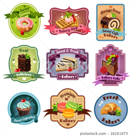 Bakery Emblems Set 16261873
