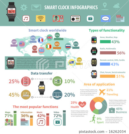 Smart Watch Infographics 16262034