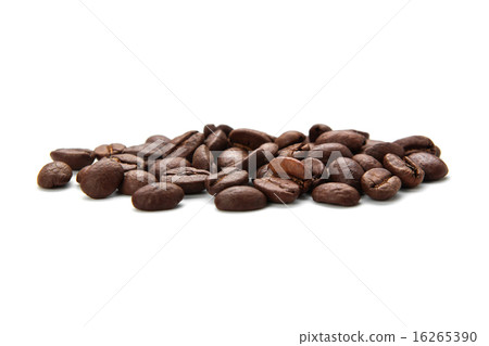 Coffe Beans Isolated On White Background Coffe Beans Isolated On White Background 16265390