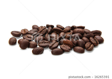 Coffe Beans Isolated On White Background Coffe Beans Isolated On White Background 16265391