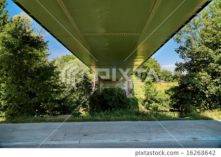 Underside of the Rhine bridge at Breisach Underside of the Rhine bridge at Breisach 16268642