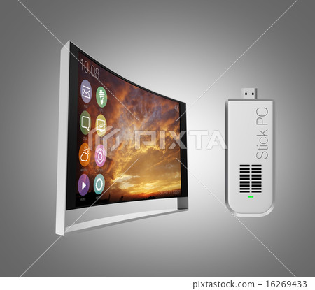 棒型PC和4K曲面電視 棒型PC和4K曲面電視 16269433