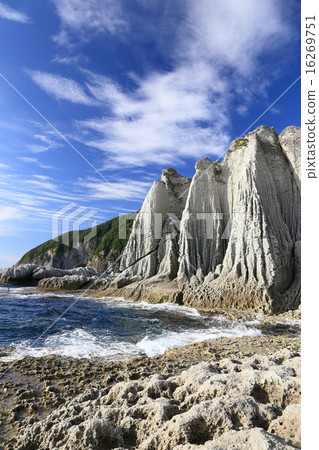 Shimokita Peninsula Fountain rocks 16269751