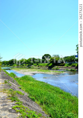 Scenery of the Kamogawa River in Kyoto Scenery of the Kamogawa River in Kyoto 16273221