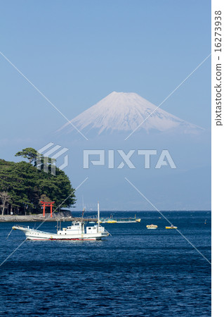Toda Harbor and Mt. Fuji Toda Harbor and Mt. Fuji 16273938