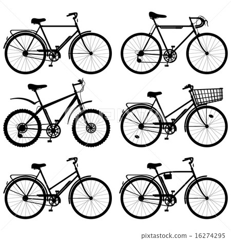 Vector Bicycle Pictogram Vector Bicycle Pictogram 16274295