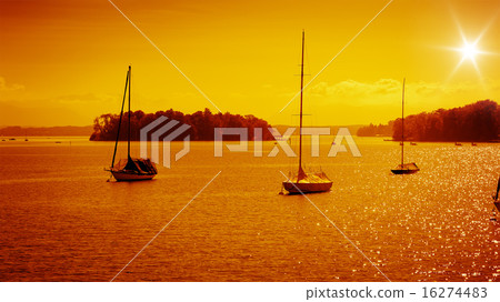 rose island sunset 16274483