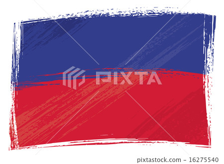 Grunge Haiti flag 16275540