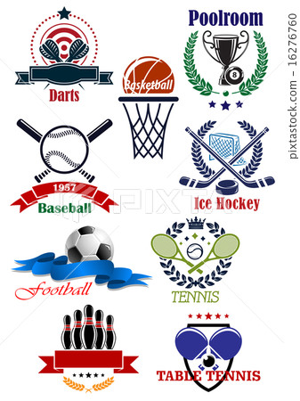Team and individual sporting emblems 16276760