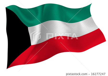 Flag of Kuwait flag 16277247