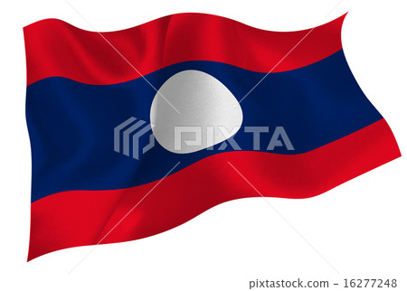 Lao flag Flag 16277248