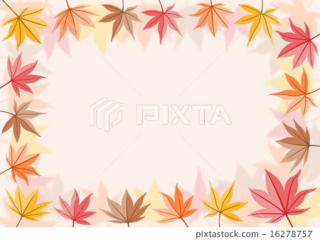 Autumnal illustrations frame 16278757