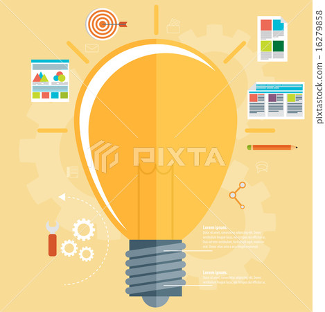 Abstract flat  illustration of design  16279858