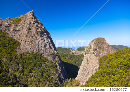 Rocks in La Gomera island - Canary 16280677