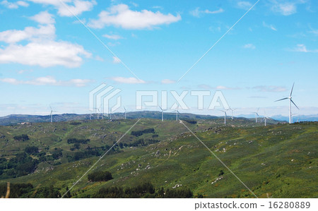 Windmills of the hill of Fafe, Portugal Windmills of the hill of Fafe, Portugal 16280889