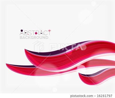 Abstract realistic solid wave background Abstract realistic solid wave background 16281797