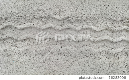 Wheel track on the sand 16282006