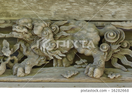 Shinshu Azumino Sculpture group of Yamen gate "Yuikimon" of Ariake Shrine (Tachikawa Shimizu Toraichi Engra) Shinshu Azumino Sculpture group of Yamen gate "Yuikimon" of Ariake Shrine (Tachikawa Shimizu Toraichi Engra) 16282668