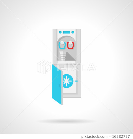 Water cooler flat vector icon Water cooler flat vector icon 16282757