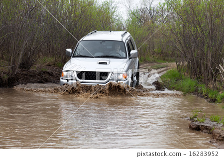 Auto crossing a big paddle 16283952