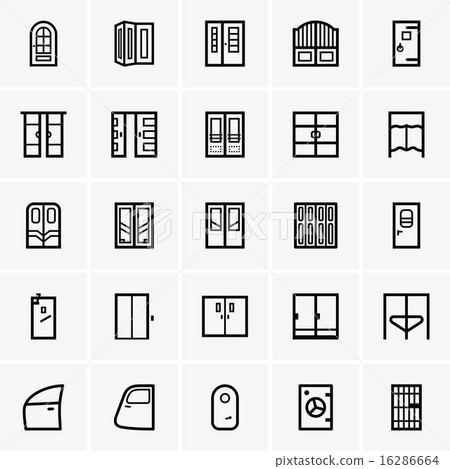 Door icons  16286664