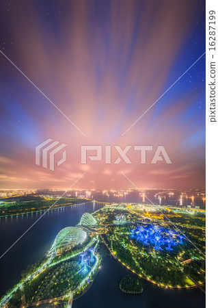 Singapore Skyline and view of Marina Bay Singapore Skyline and view of Marina Bay 16287199
