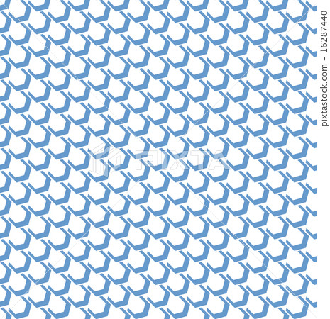 Seamless hexagonal scales pattern. Seamless hexagonal scales pattern. 16287440