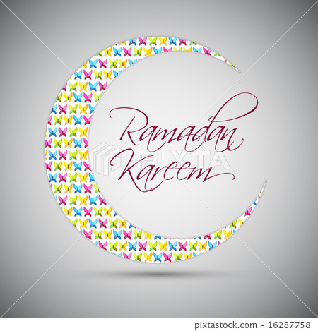 Ramadan Kareem Background Design. Vector Illustration 16287758