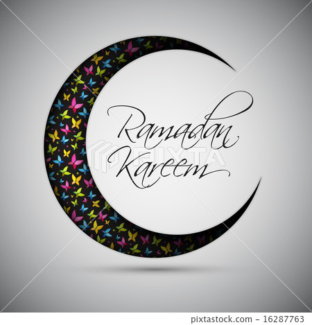 Ramadan Kareem Background Design. Vector Illustration 16287763