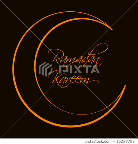 Ramadan Kareem Background Design. Vector Illustration 16287798
