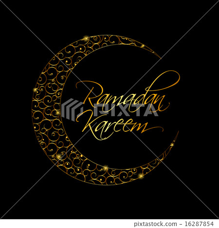Ramadan Kareem Background Design. Vector Illustration 16287854
