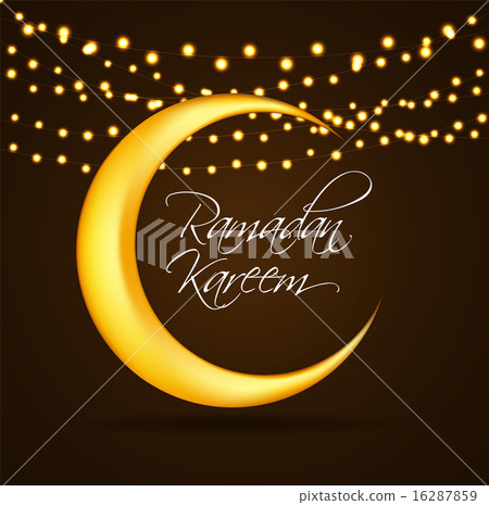 Ramadan Kareem Background Design. Vector Illustration 16287859