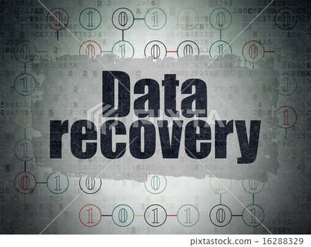 Information concept: Data Recovery on Digital Paper background Information concept: Data Recovery on Digital Paper background 16288329