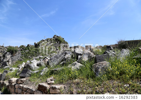 Roman ruins at Umm Qais (Umm Qays) --Jordan Roman ruins at Umm Qais (Umm Qays) --Jordan 16292383