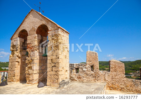 Medieval stone castle in Calafell town 16293777