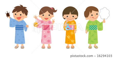 Child of summer festival yukata Child of summer festival yukata 16294103