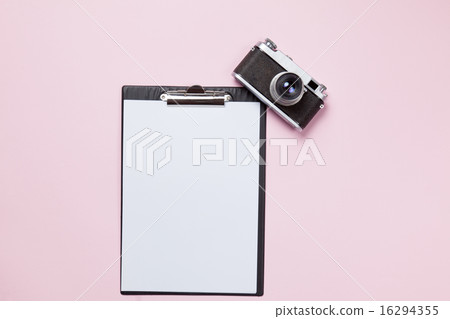 Classic camera and business board Classic camera and business board 16294355