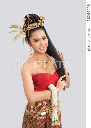 Thai Woman In Traditional Costume Of Thailand 16294996