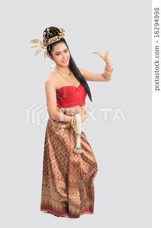 Thai Woman In Traditional Costume Of Thailand 16294998