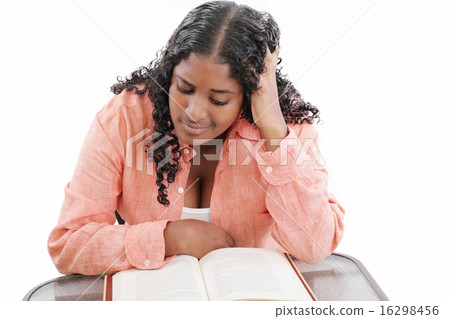 college ethnic African-American female student si 16298456