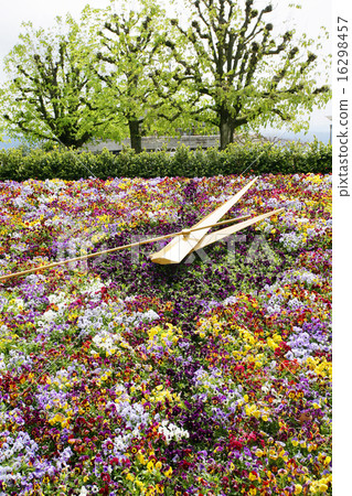 large flower clock in Switzerland 16298457