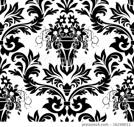 Damask seamless pattern 16298611